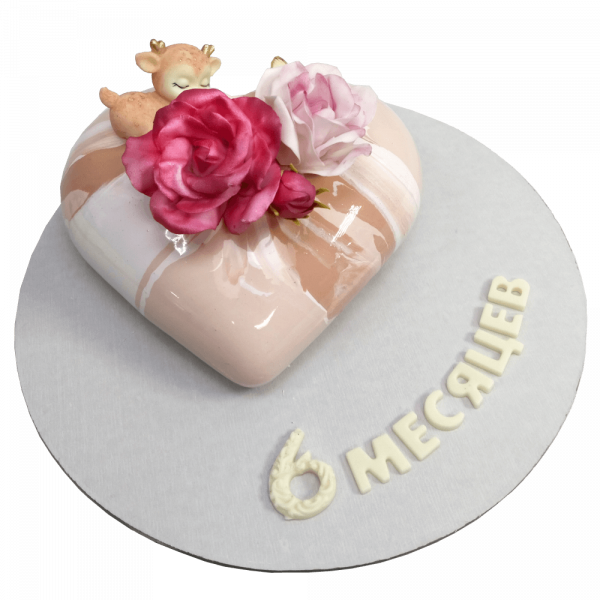 Торт Олёнёнок на 6 месяцев - 3442 на заказ в Москве, купить 1.1кг за 6700.00 ₽