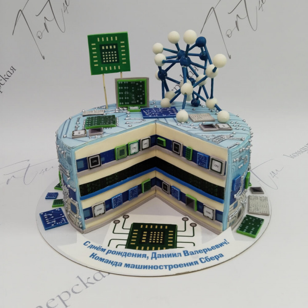 Торт Инженеру для начальника - 2501 на заказ в Москве, купить 5кг за 21500.00 ₽