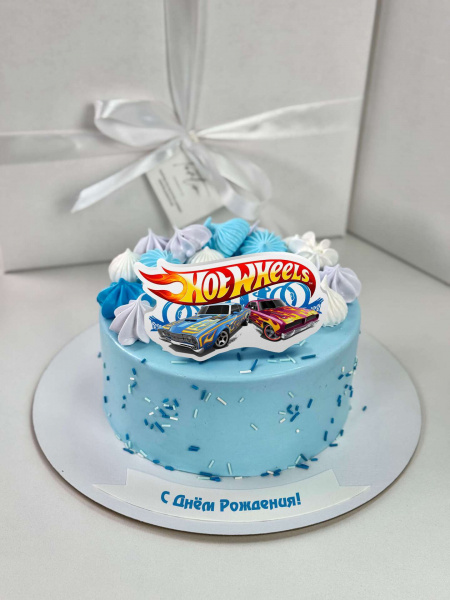 Торт по акции Hot Wheels(1) - 4228 на заказ в Москве, купить 1.3кг за 2900.00 ₽