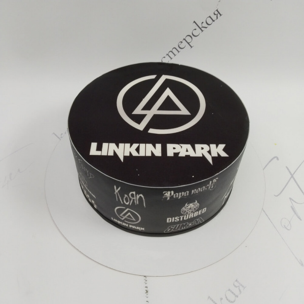 Торт Linkin Park на 35 лет - 6142 на заказ в Москве, купить 2кг за 5300.00 ₽