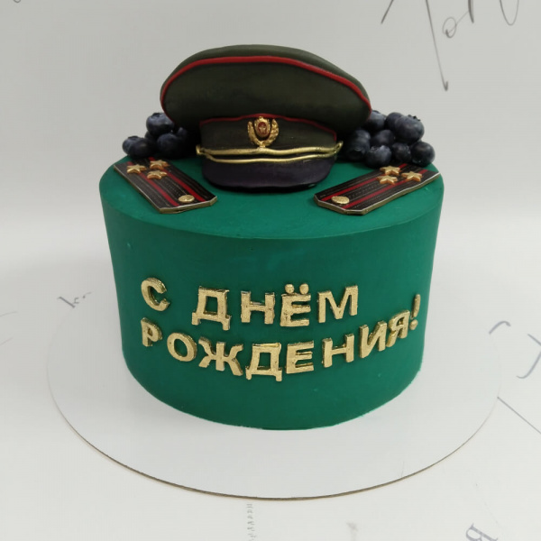 Торт Генеральский для военного - 2637 на заказ в Москве, купить 2кг за 6800.00 ₽
