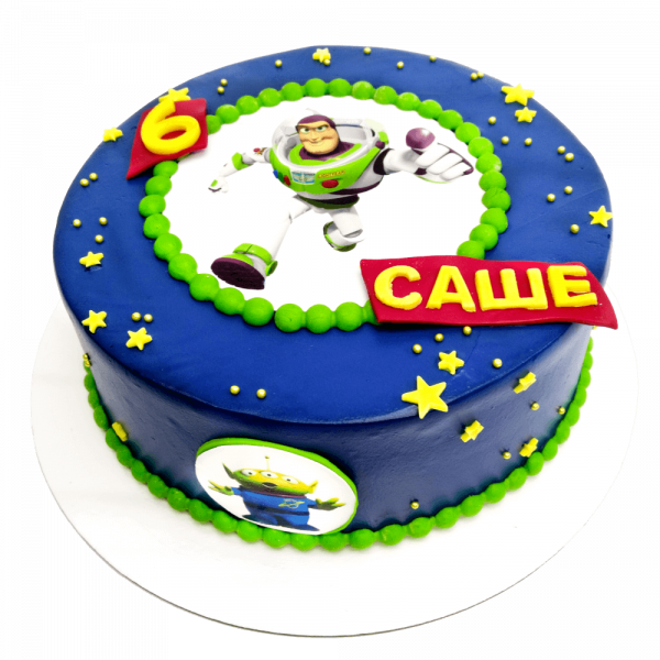 Торт Базз Лайтер на 6 лет - 3253 на заказ в Москве, купить 2кг за 4000.00 ₽